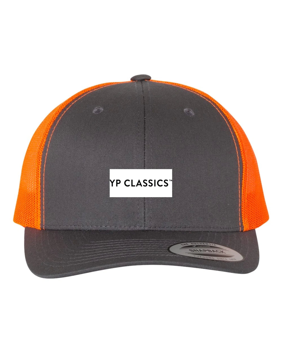 YP_Classics_6606_Charcoal-_Neon_Orange_Front_High