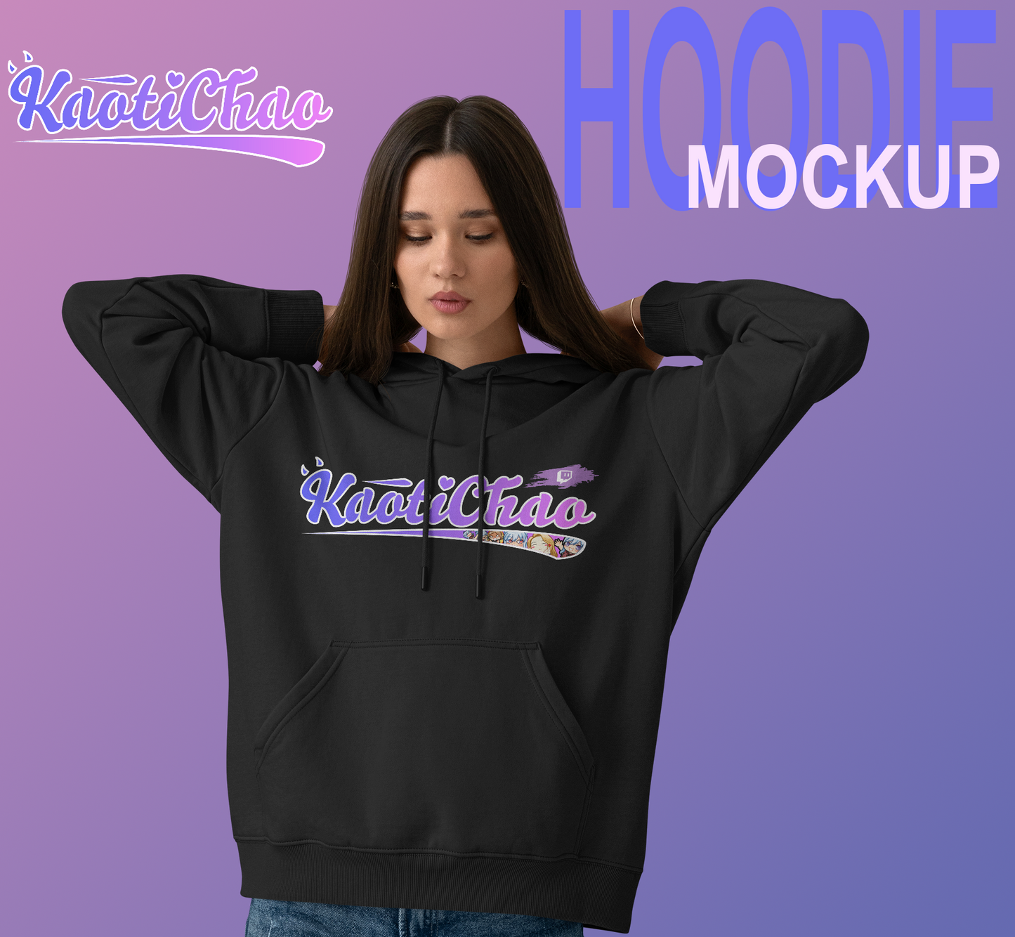 KaotiChao Swoosh Hoodie
