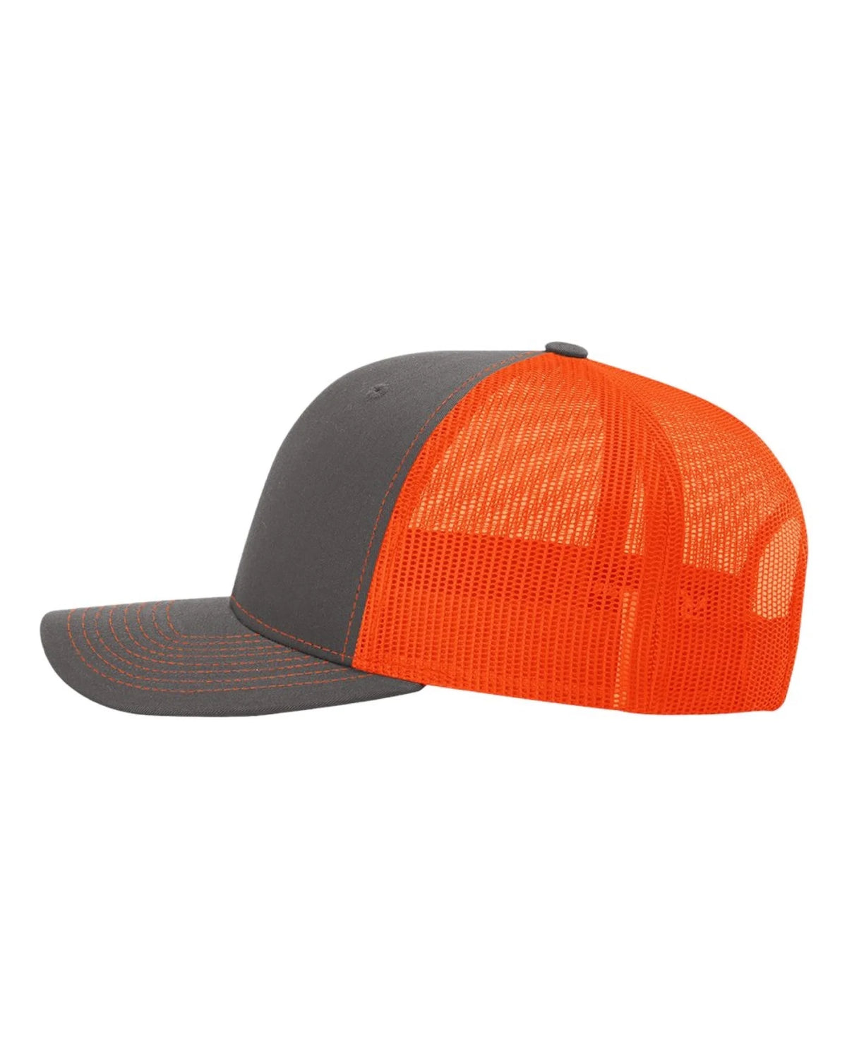 Richardson_112_Charcoal-_Neon_Orange_DirectSide_High