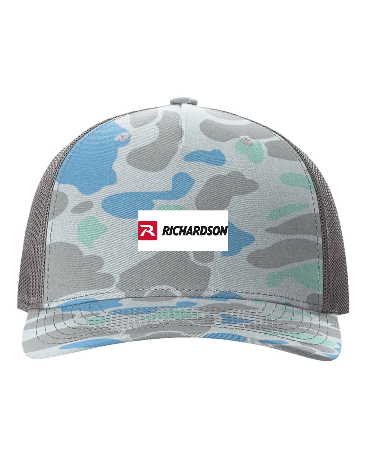Richardson_112PFP_Saltwater_Duck_Camo-_Charcoal_Front_High