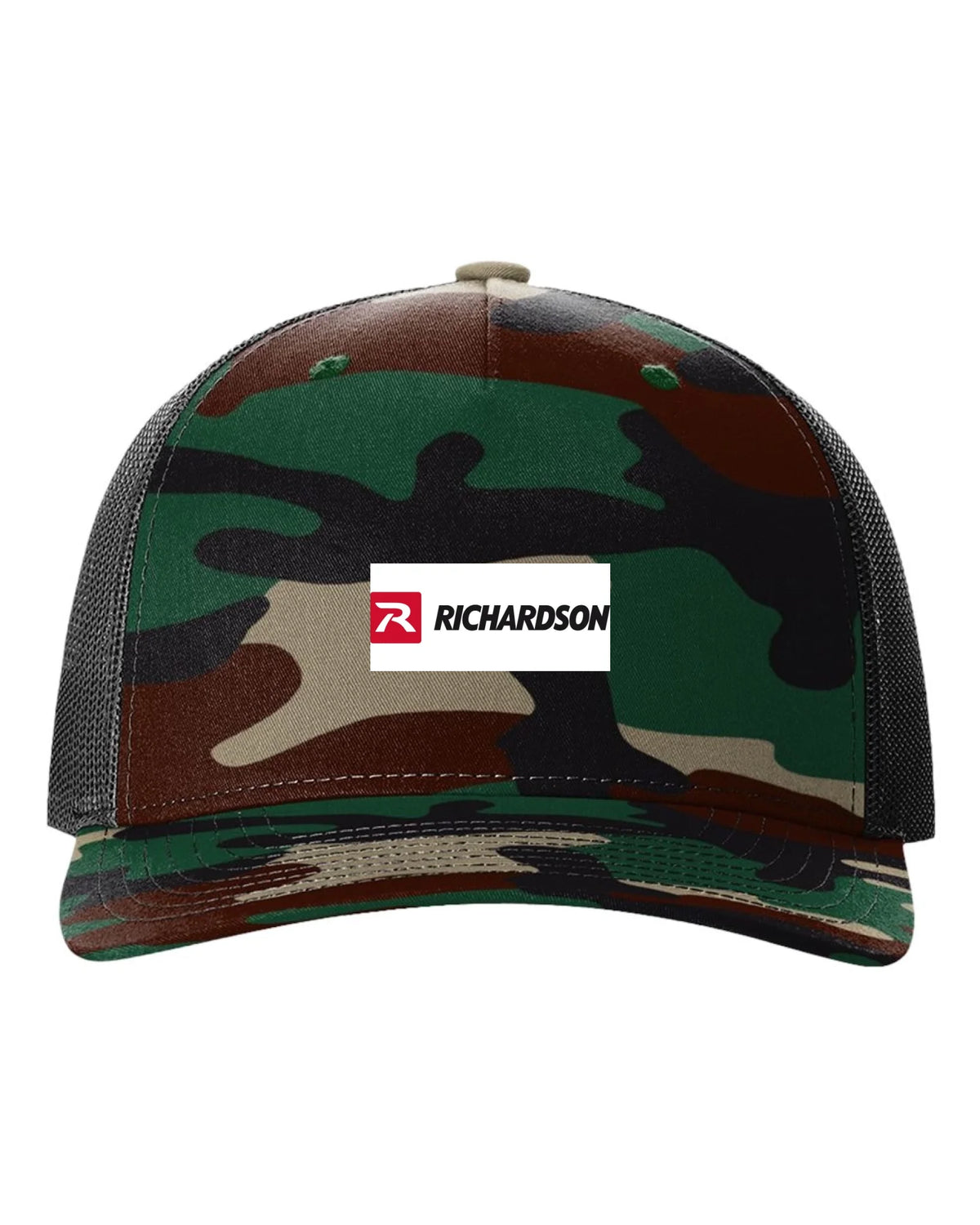 Richardson_112PFP_Green_Camo-_Black_Front_High