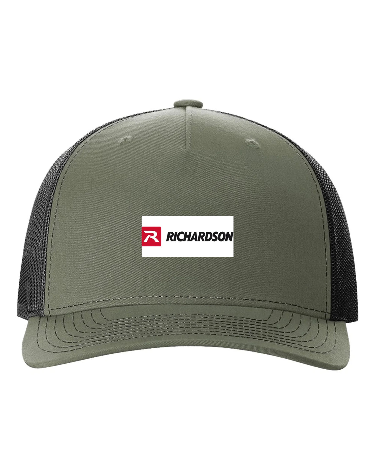 Richardson_112FP_Loden_Green-_Black_Front_High