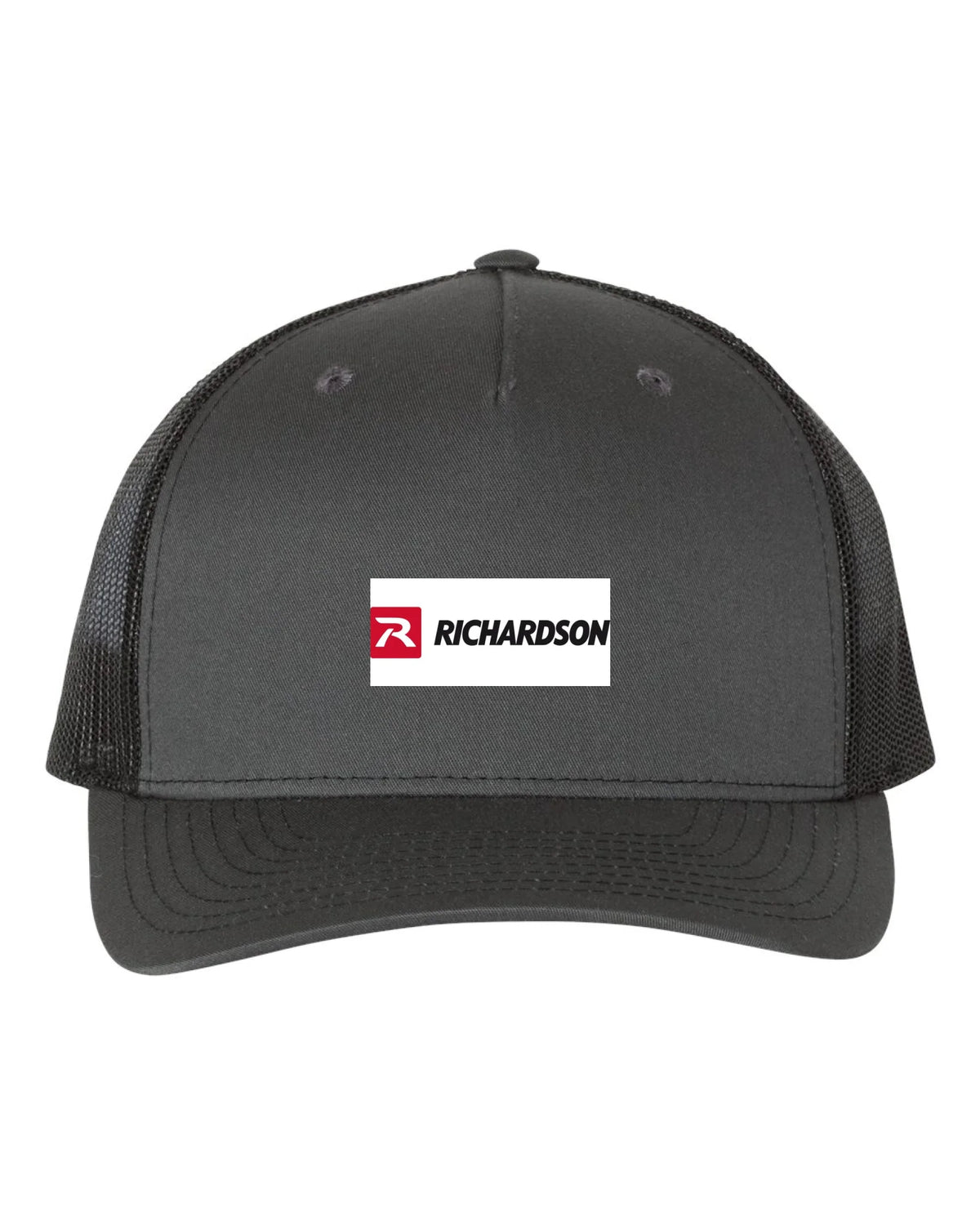 Richardson_112FP_Charcoal-_Black_Front_High