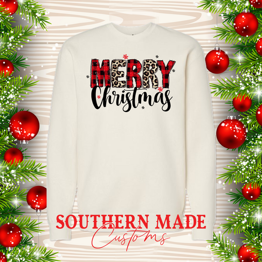 Plaid Merry Christmas